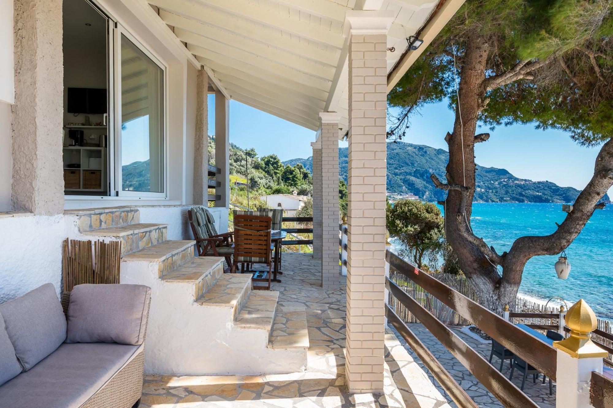 Villa Renata & Villa Filippos With Private Plunge Pool By Konnect Агиос-Гордиос Экстерьер фото