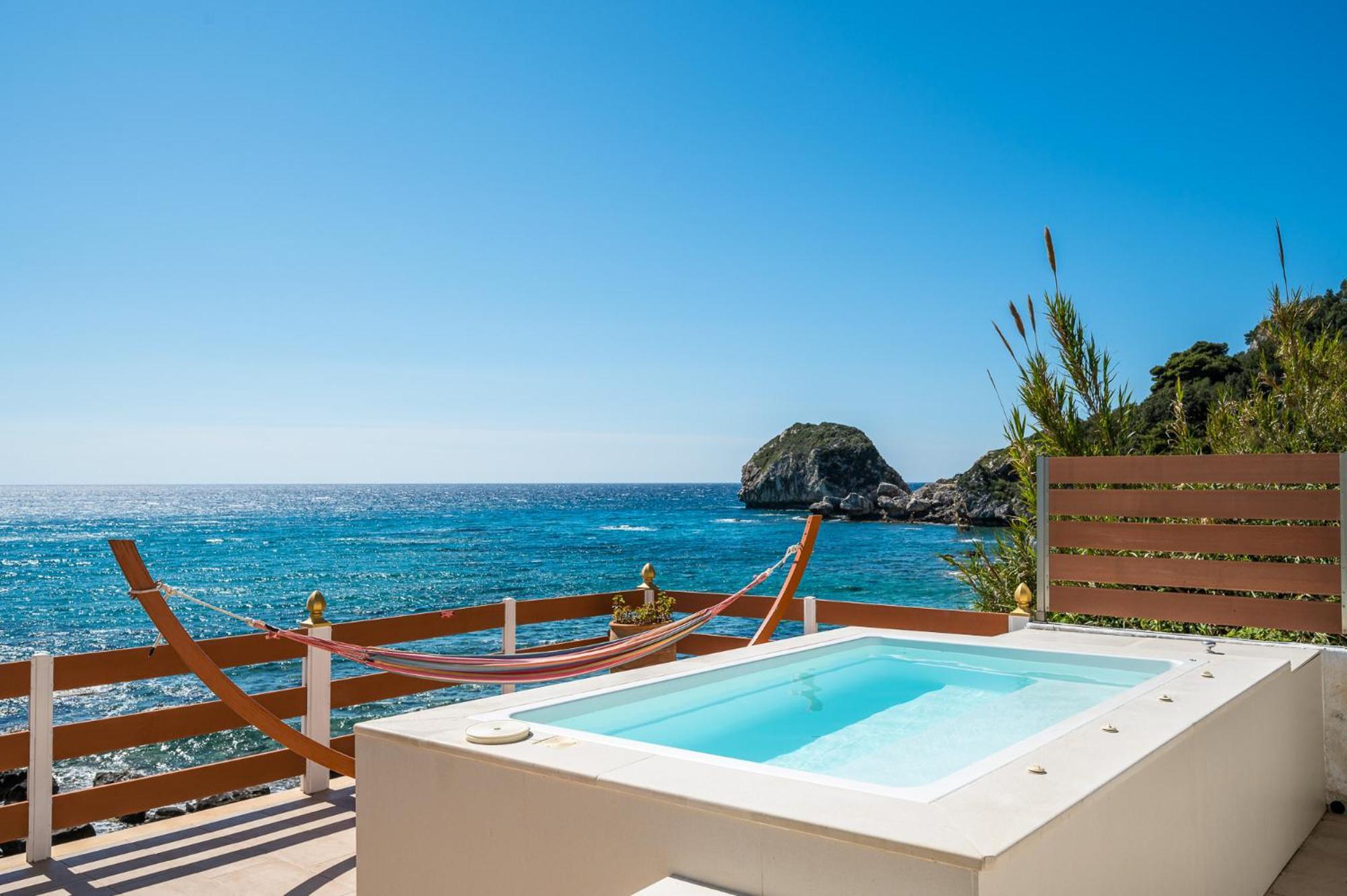 Villa Renata & Villa Filippos With Private Plunge Pool By Konnect Агиос-Гордиос Экстерьер фото