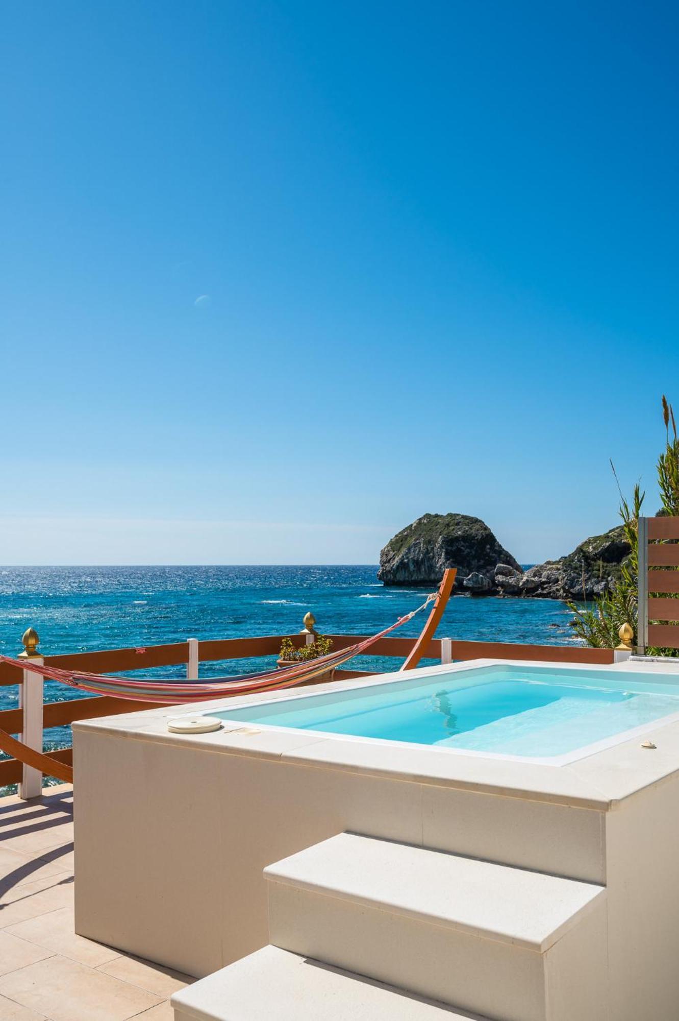 Villa Renata & Villa Filippos With Private Plunge Pool By Konnect Агиос-Гордиос Экстерьер фото